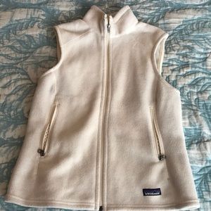 Cream Patagonia vest